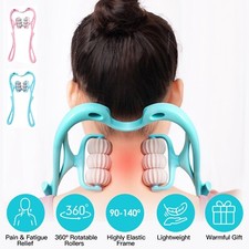 Neckbud Massage Roller Neck Massage Deep Tissue Roller For Pain Relief Point