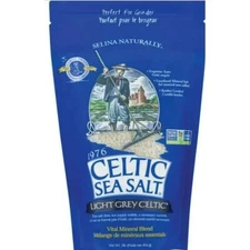 Celtic sea salt light gray 1 lb Bag Limited Supply Brand New Resealable Bag 