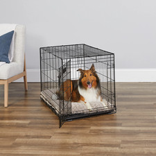 MEDIUM DOG CAGE KENNEL Single Door 35.5" x 22" x 24.5"