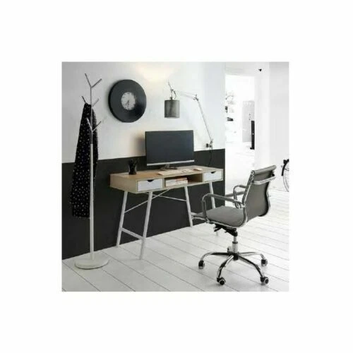 Escritorios y mesas de PC modernos de nogal para el hogar