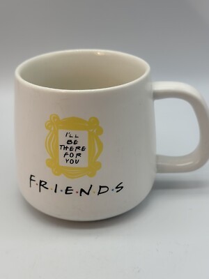 Friends Coffee Mug Cup White Ill Be There For You TV Show Spell Out