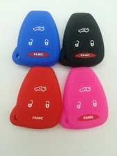 Fob key cover For Chrysler 300 Aspen Dodge Charger Durango Magnum Jeep Commander