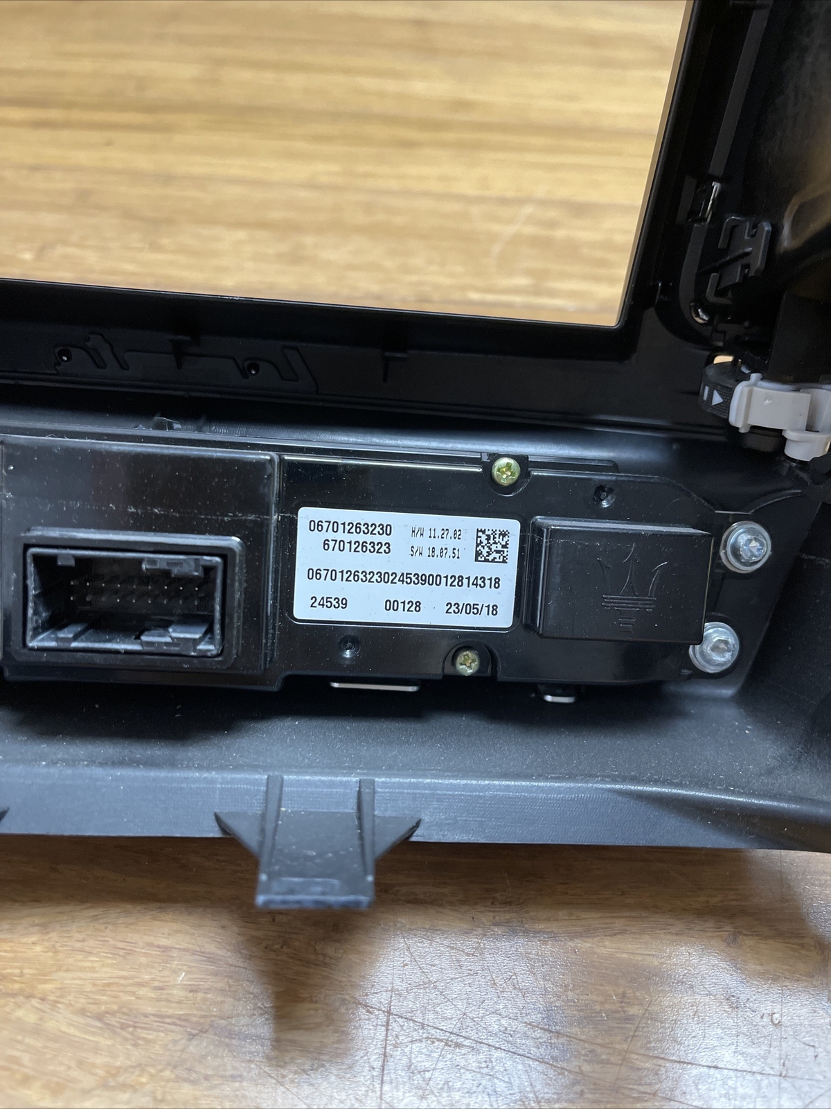2017-2020 Maserati Levante A/C Heater Climate Dash Control Switch Panel OEM