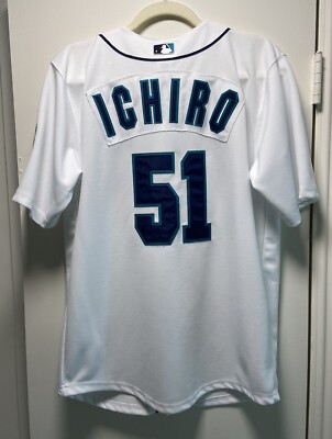 Russell Athletic “Ichiro Suzuki” Authentic Seattle Mariners Jersey