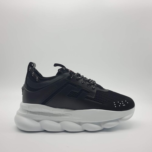 VERSACE Scarpe da ginnastica REAZIONE A CATENA | Nero | IT 41, US 8 | Nuovo  | eBay