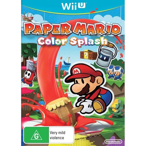 Paper Mario Color Splash (Wii U WiiU) eBay