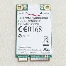 Unlocked Sierra Wireless GOBI2000 PCIe Multi-Carrier Cellular WWAN Card w/ GPS