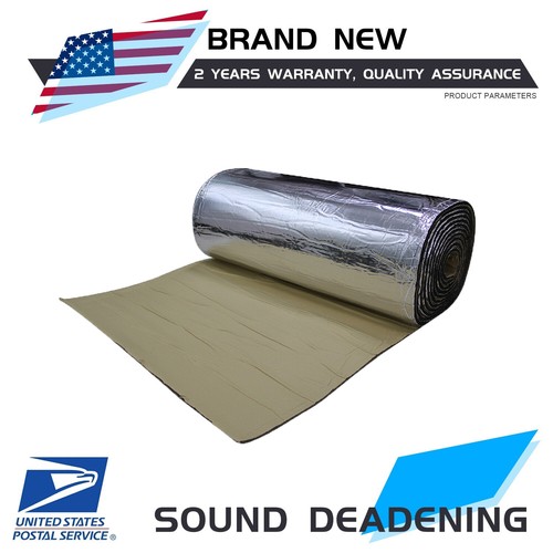 Sound Deadener Car Insulation Automotive Heat Shield Self-adhesive 2x80x40