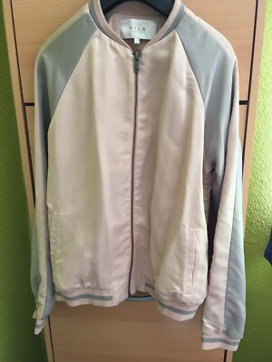 Collegejacke Bomberjacke Forever And Always Villa Übergangsjacke Damen Rosa Gr.S