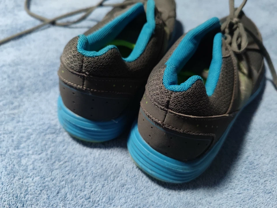 Mujer BCG Zapatos Atléticos para Correr Talla 8.5 Gris Azul Verde Entrenador Ligero Foto 4 de 4