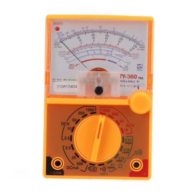 Multimeter High Definition Scale Measuring Ranges Humanized Multimeter.