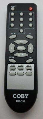 Genuine Coby RC-032 Remote Control DTV102