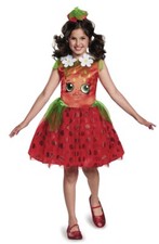 Strawberry Shopkins Kid/Girl Halloween Costume NEW