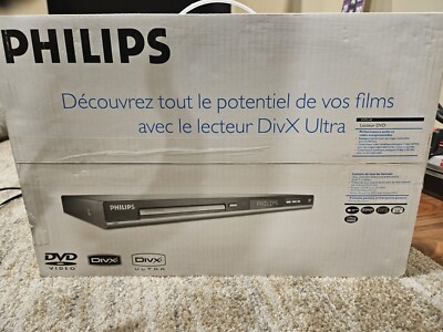 Philips DVP 5140 DVD Video Player With Remote, Cables  New In Box Factory Sealed