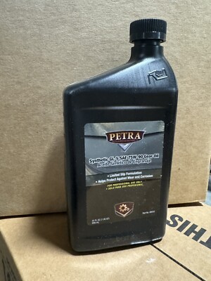 PETRA Synthetic GL-5 SAE 75W-90 Gear Oil - 32oz