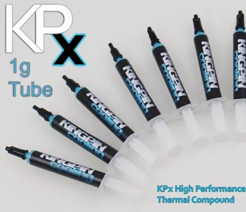 Kingpin KPx 1G Thermal Paste – Wärmeleitpaste + Spachtel PC CPU & GPU  Kühlung