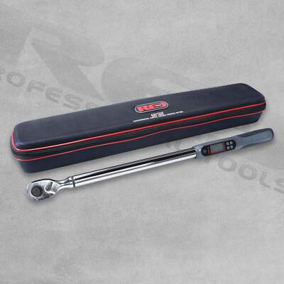Red Pro Tools 1/2'' Vierkant extra langer digitaler Drehmomentschlüssel 600 mm 68-345 Nm