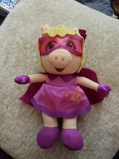 Super Fabulous Miss Piggy Muppet Babies Plush Disney Junior Stuffed Animal.