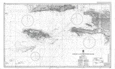 Admiralty 486 West Indies Jamaica And The Pedro Bank Chart Map Maritime Marine