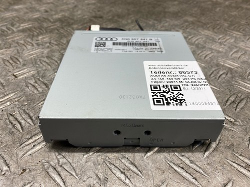 86573 Antennenverstärker AUDI A6 Avant (4G, C7) 4G0907441B