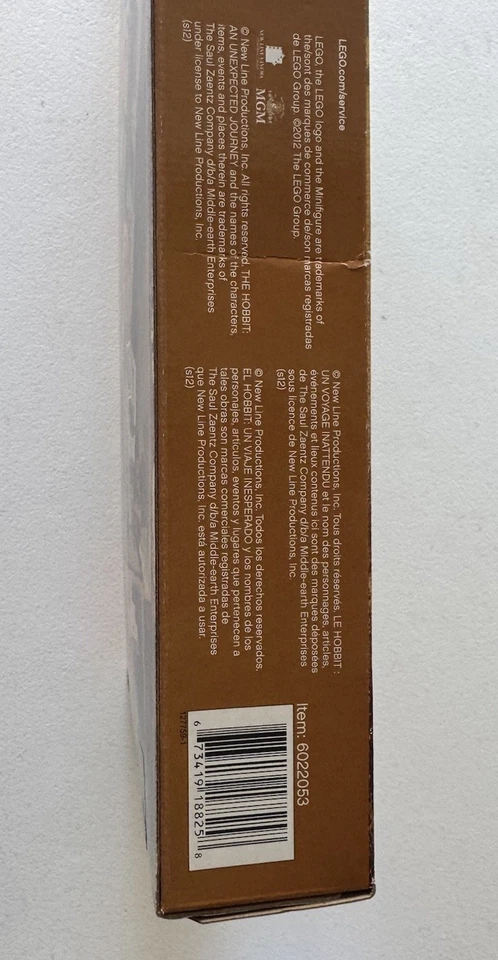 LEGO 79003 LOTR The Hobbit An Unexpected Gathering New Factory Sealed Box Damage - Image 4 of 4