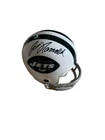 Joe Namath Signed New York Jets Mini Football Helmet