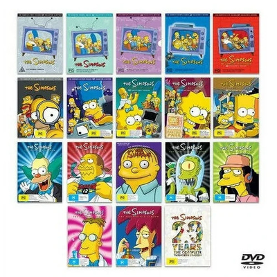 #ad Los Simpson Serie Coleccion Temporadas 1 37 Pelicula HD en Memoria $150.00