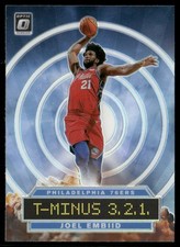 2019-20 Donruss Optic #1 Joel Embiid T-Minus 3, 2, 1, Holo