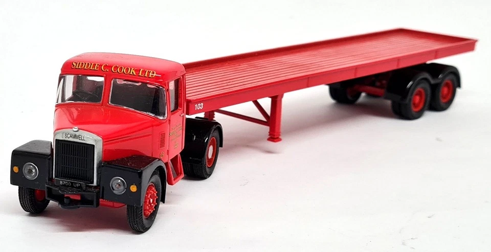 Corgi 1/50 - Scammell Highwayman 33ft Trailer Set Diecast Model Truck - Image 3 of 4
