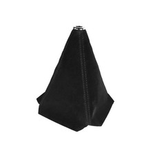 Car Shift Boot Cover, Suede Leather Manual Automatic Gear Shifter Knob Boot D...