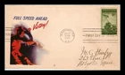 US COVER WORLD WAR II MARINES IWO JIMA FDC SCOTT 929 PATRIOTIC MINKUS CACHET