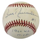 Bobby Richardson Signed/Inscribed OAL Baseball New York yankees JSA 208092