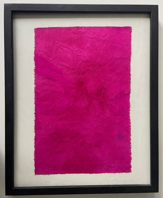Ja Klein Stil Rosa Monochrom Leinwand Abstrakt Gemälde Kunst Original A100