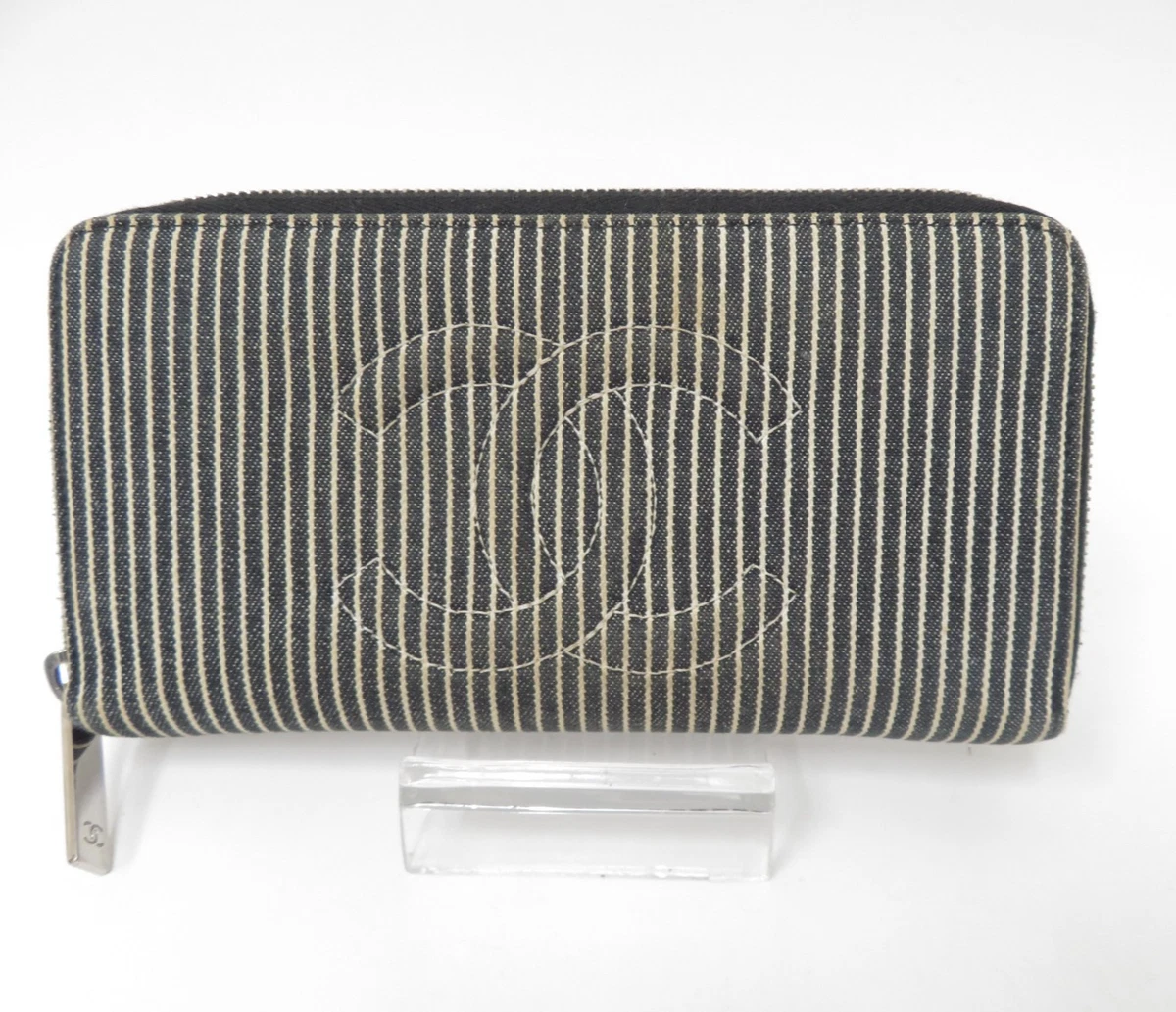 CHANEL Denim Blue Wallets for Women for sale | eBay