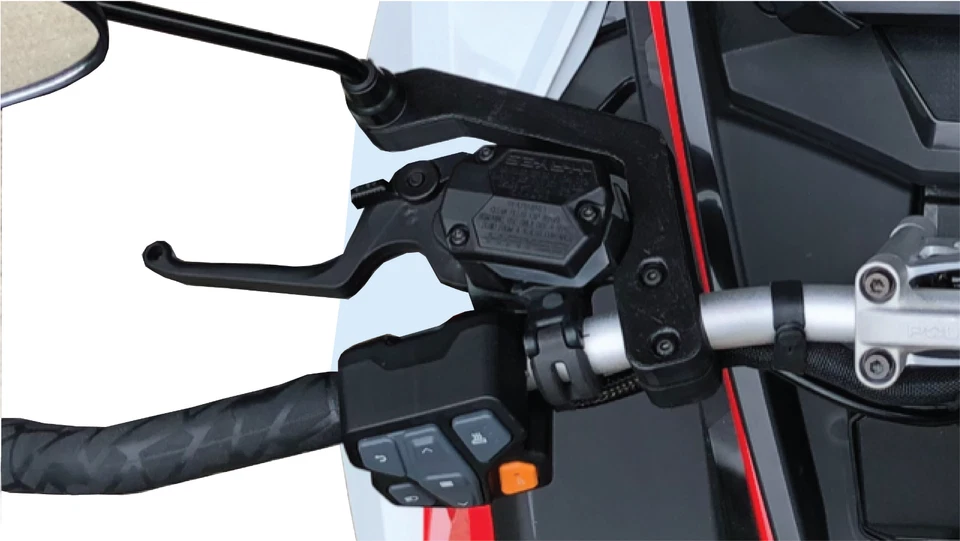 Snowmobile Mirrors for Polaris Matryx and Skidoo Gen4 and 5 - Image 4 of 4