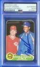 Dwight Gooden Auto 1986 Fleer Card w/Pete Rose, PSA/DNA Certified Authentic Auto