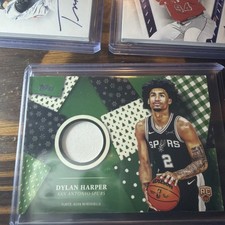 2025 Topps holiday Basketball Dylan Harper Holdiay Relic RC Patch HR-2