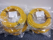 Image of OS2 9/125 Single Mode LC-LC Duplex Fiber Patch Cable 20mtr Yellow