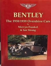 BENTLEY THE 1938 1939 OVERDRIVE CARS BOOK 4 1...