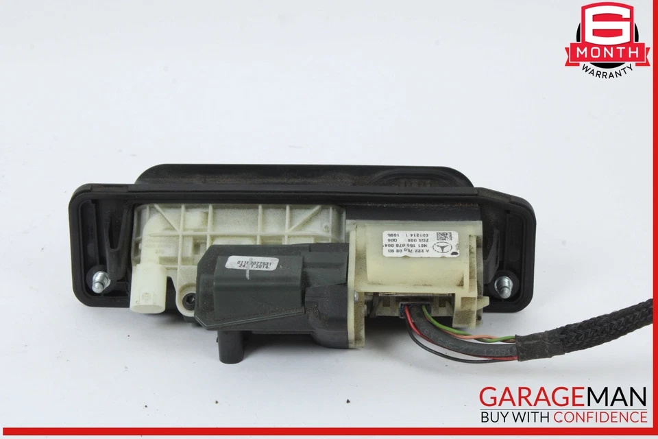 14-20 Mercedes W205 C300 SLC300 maletero trasero liberación manija abierta OEM Foto 3 de 4