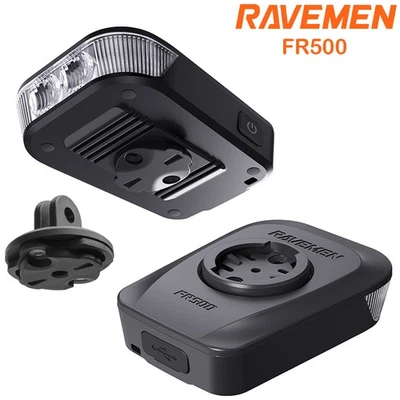 RAVEMEN FR500 Licht Für Garmin Wahoo GPS Fahrrad Auto On-off AGM03 Gropo Adapter