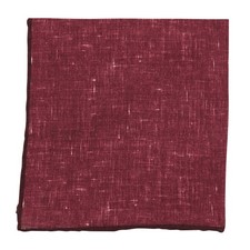 New Fiori Di Lusso Burgundy Melange Pocket Square - x 12" - FL7191718