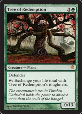 MTG magic cards 1x Tree of Redemption Innistrad NM-Mint, English
