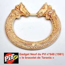 Gadget NEUF le bracelet de Taranis Pif gadget n°648 (août 1981)
