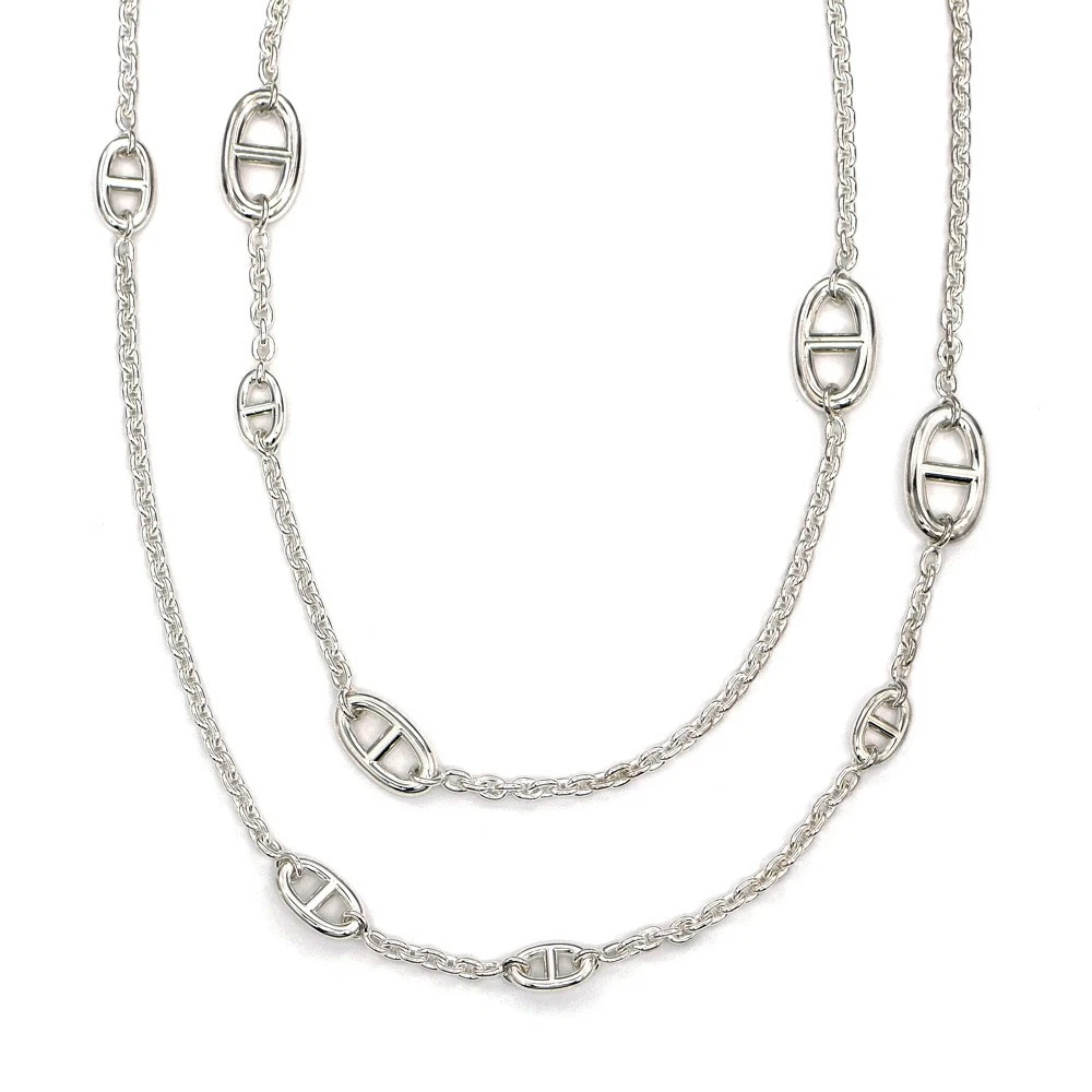 HERMÈS Collana HERMES Chaine d'Ancre Farandole 925 P0033352