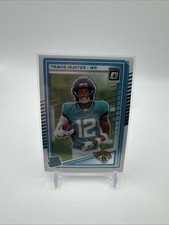 2025 Donruss Optic Travis Hunter Rated Rookie Base Card #201 (RC). rookie card picture