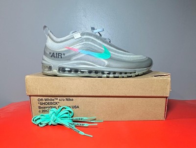 Size 10 - Off-White X Air Max 97 Menta 