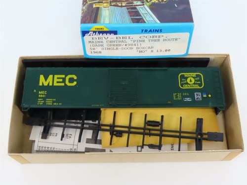 HO Athearn Bev-Bel Kit #1968 MEC Maine Central 50' Caja Coche Puerta Única #9841 | Zustand: Used