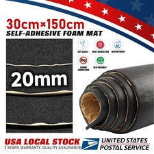 Adhesive Neoprene Rubber Sheet Sponge Foam Seat Padding for Craft 4/5" Thickness
