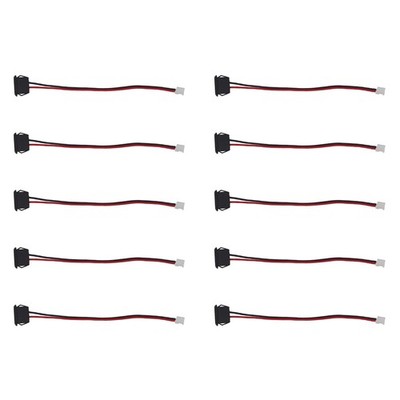 10PCS Type C Female Pigtail Cable to 2 Pin Wire Connecter Fast Charging Port B